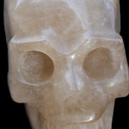 Smoky Quartz skull 346g - Rocks and Things Store