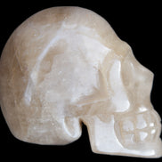 Smoky Quartz skull 346g - Rocks and Things Store