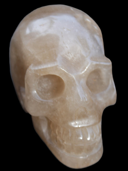 Smoky Quartz skull 346g - Rocks and Things Store