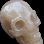Smoky Quartz skull 346g Rocks and Things