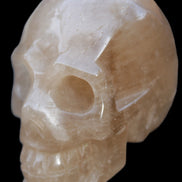 Smoky Quartz skull 346g Rocks and Things