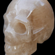 Smoky Quartz skull 346g Rocks and Things