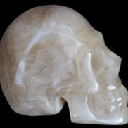 Smoky Quartz skull 346g Rocks and Things