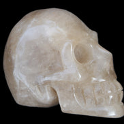 Smoky Quartz skull 346g Rocks and Things