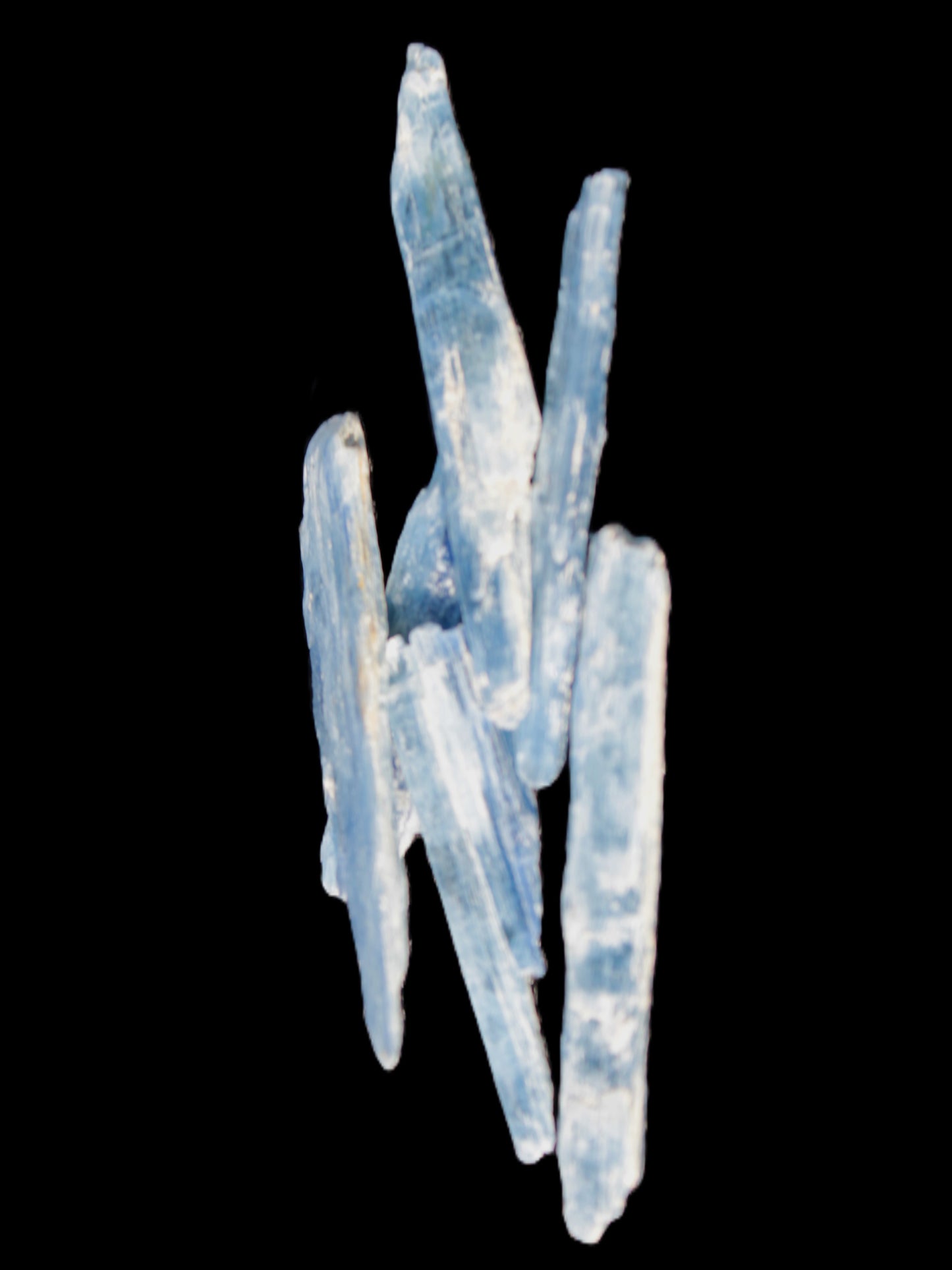 Five Kyanite Kyanite blades 35-40mm 5.8g Rocks and Things