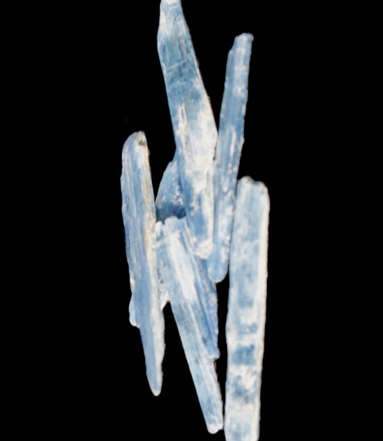 Five Kyanite Kyanite blades 35-40mm 5.8g Rocks and Things