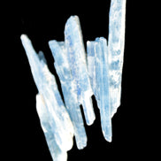 Five Kyanite Kyanite blades 35-40mm 5.8g Rocks and Things
