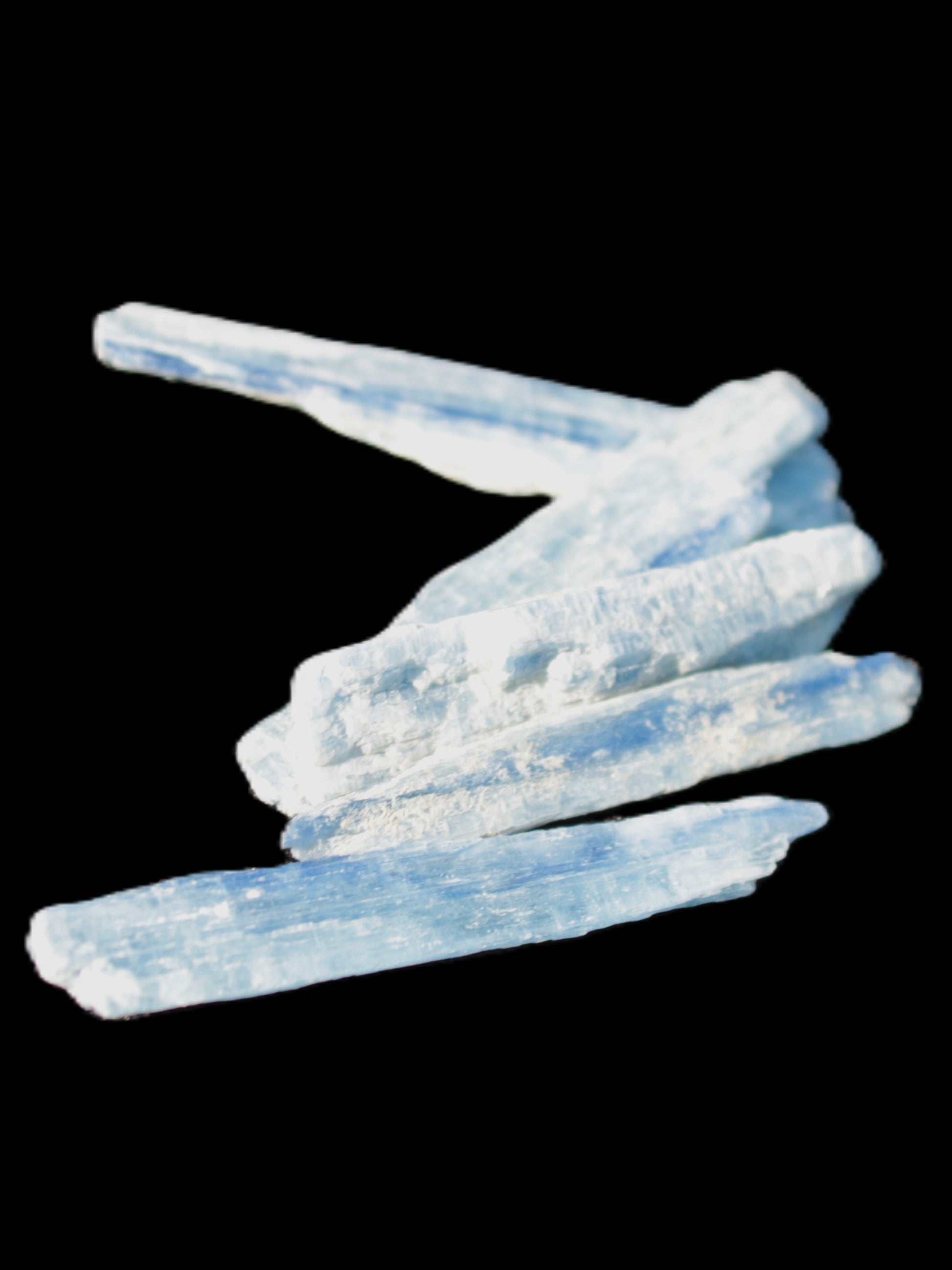 Five Kyanite Kyanite blades 35-40mm 5.8g Rocks and Things