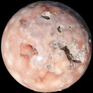 Sakura Agate sphere 98mm 1200g in sunshine - Rocks and Things Store