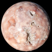 Sakura Agate sphere 98mm 1200g in sunshine - Rocks and Things Store