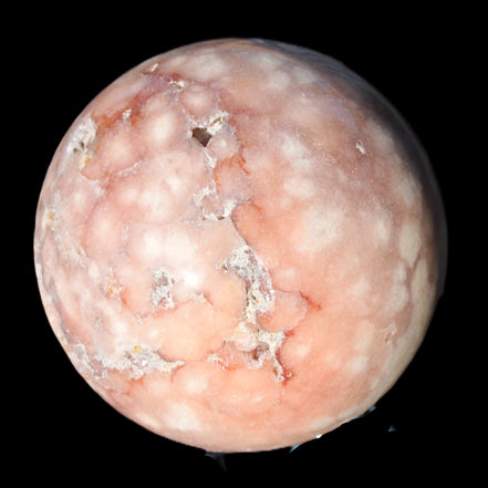 Sakura Agate sphere 98mm 1200g in sunshine - Rocks and Things Store