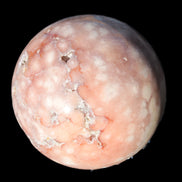 Sakura Agate sphere 98mm 1200g in sunshine - Rocks and Things Store