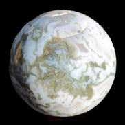 Moss Agate sphere 335g - Rocks and Things Store