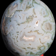 Moss Agate sphere 335g Rocks and Things