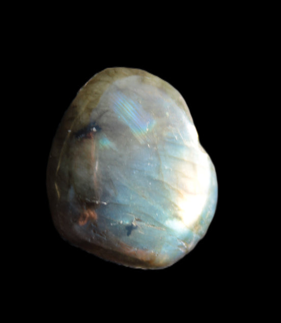 Labradorite heart 21mm - 25mm  8.2g - 9.2g Rocks and Things