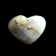 Labradorite heart 21mm - 25mm  8.2g - 9.2g Rocks and Things