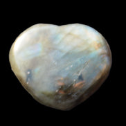 Labradorite heart 21mm - 25mm  8.2g - 9.2g Rocks and Things