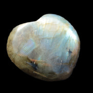 Labradorite heart 21mm - 25mm  8.2g - 9.2g Rocks and Things