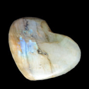 Labradorite heart 21mm - 25mm  8.2g - 9.2g Rocks and Things