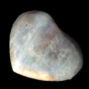 Labradorite heart 21mm - 25mm  8.2g - 9.2g Rocks and Things