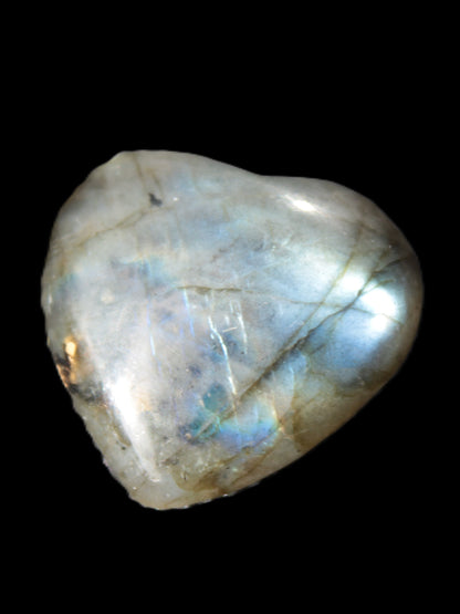 Small Labradorite heart 21mm - 26mm  5.0g - 7.5g Rocks and Things