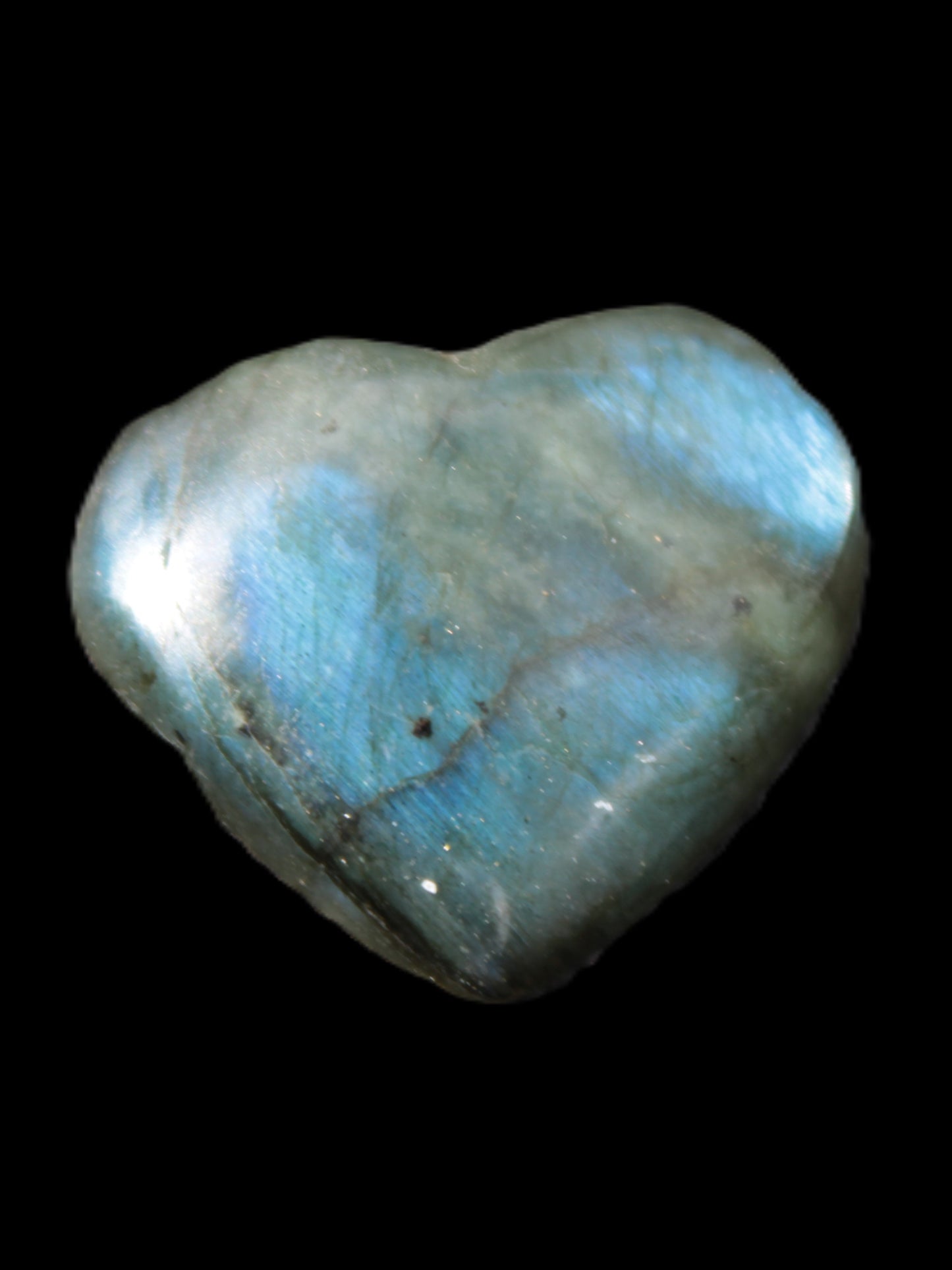 Small Labradorite heart 21mm - 26mm  5.0g - 7.5g Rocks and Things