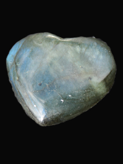 Small Labradorite heart 21mm - 26mm  5.0g - 7.5g Rocks and Things