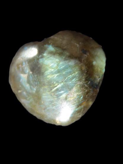 Small Labradorite heart 21mm - 26mm  5.0g - 7.5g Rocks and Things