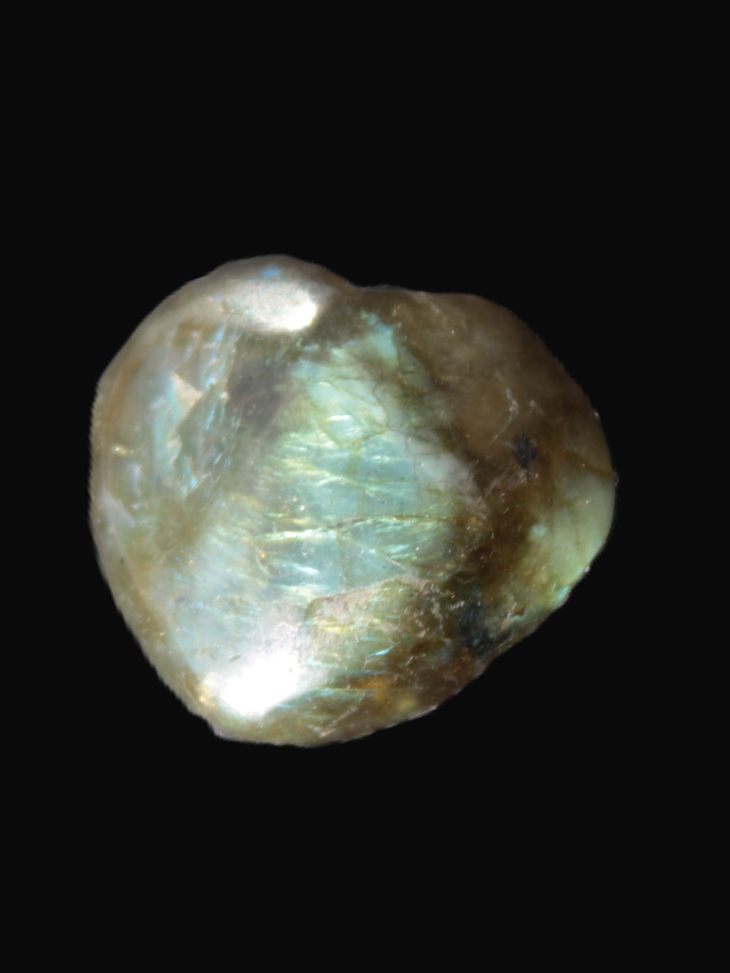 Small Labradorite heart 21mm - 26mm  5.0g - 7.5g Rocks and Things