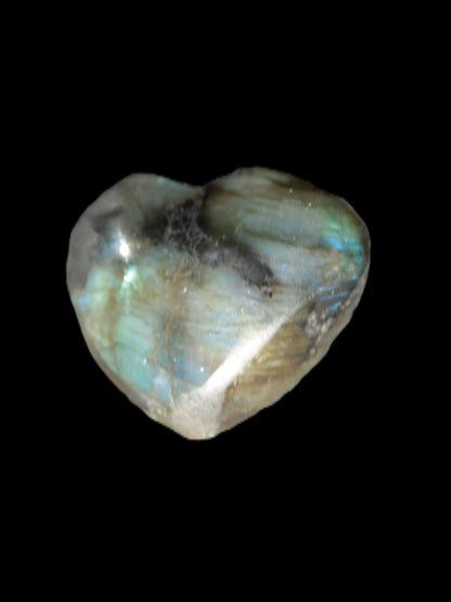 Small Labradorite heart 21mm - 26mm  5.0g - 7.5g Rocks and Things