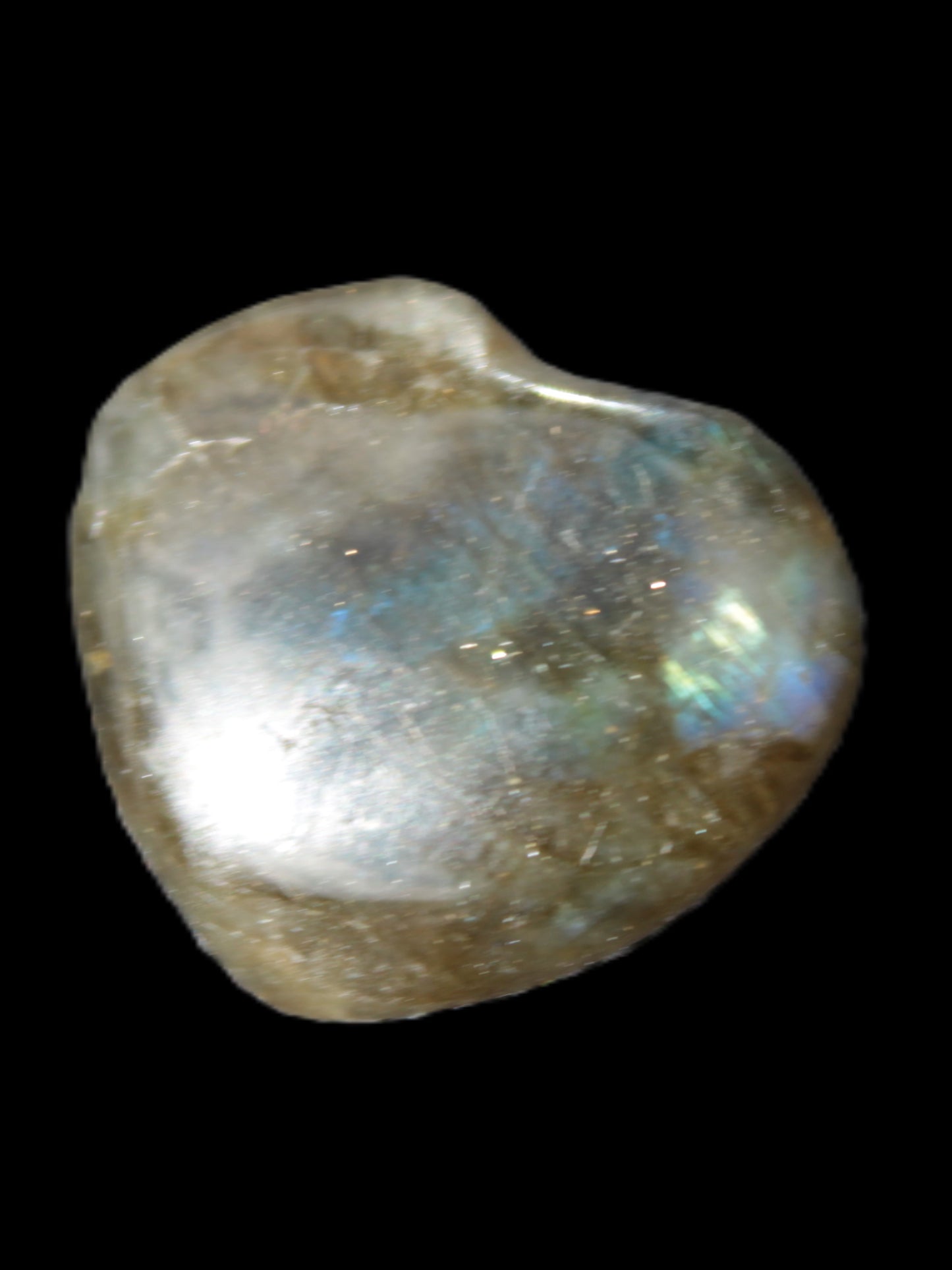 Small Labradorite heart 21mm - 26mm  5.0g - 7.5g Rocks and Things