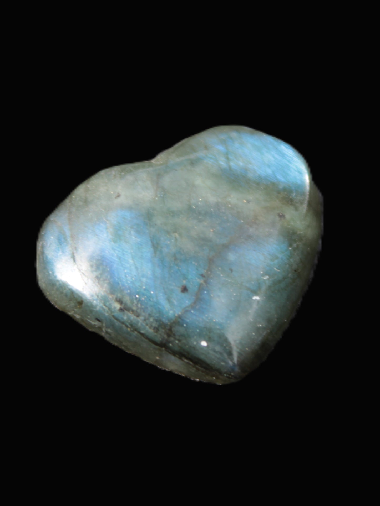 Small Labradorite heart 21mm - 26mm  5.0g - 7.5g Rocks and Things