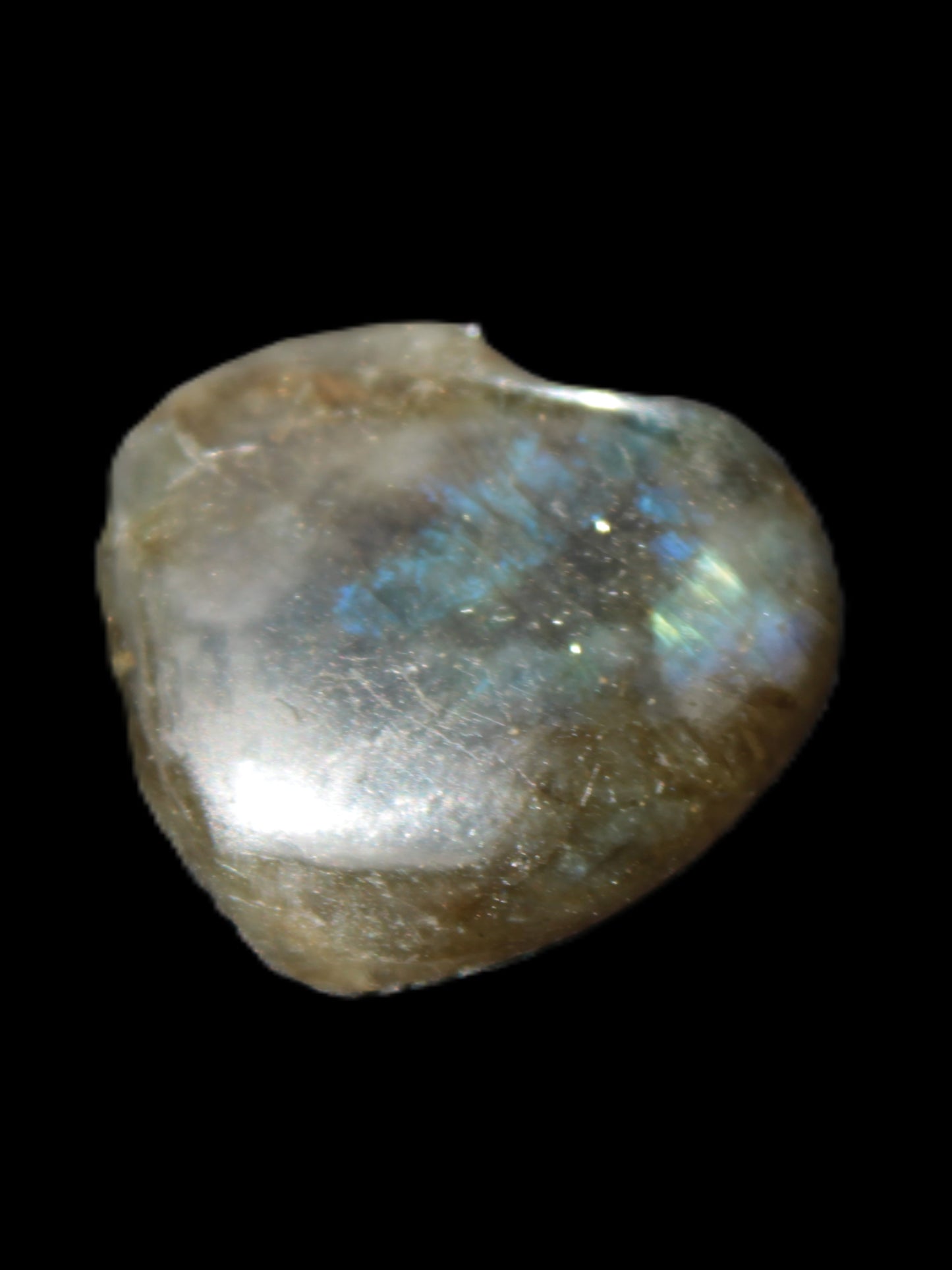 Small Labradorite heart 21mm - 26mm  5.0g - 7.5g Rocks and Things