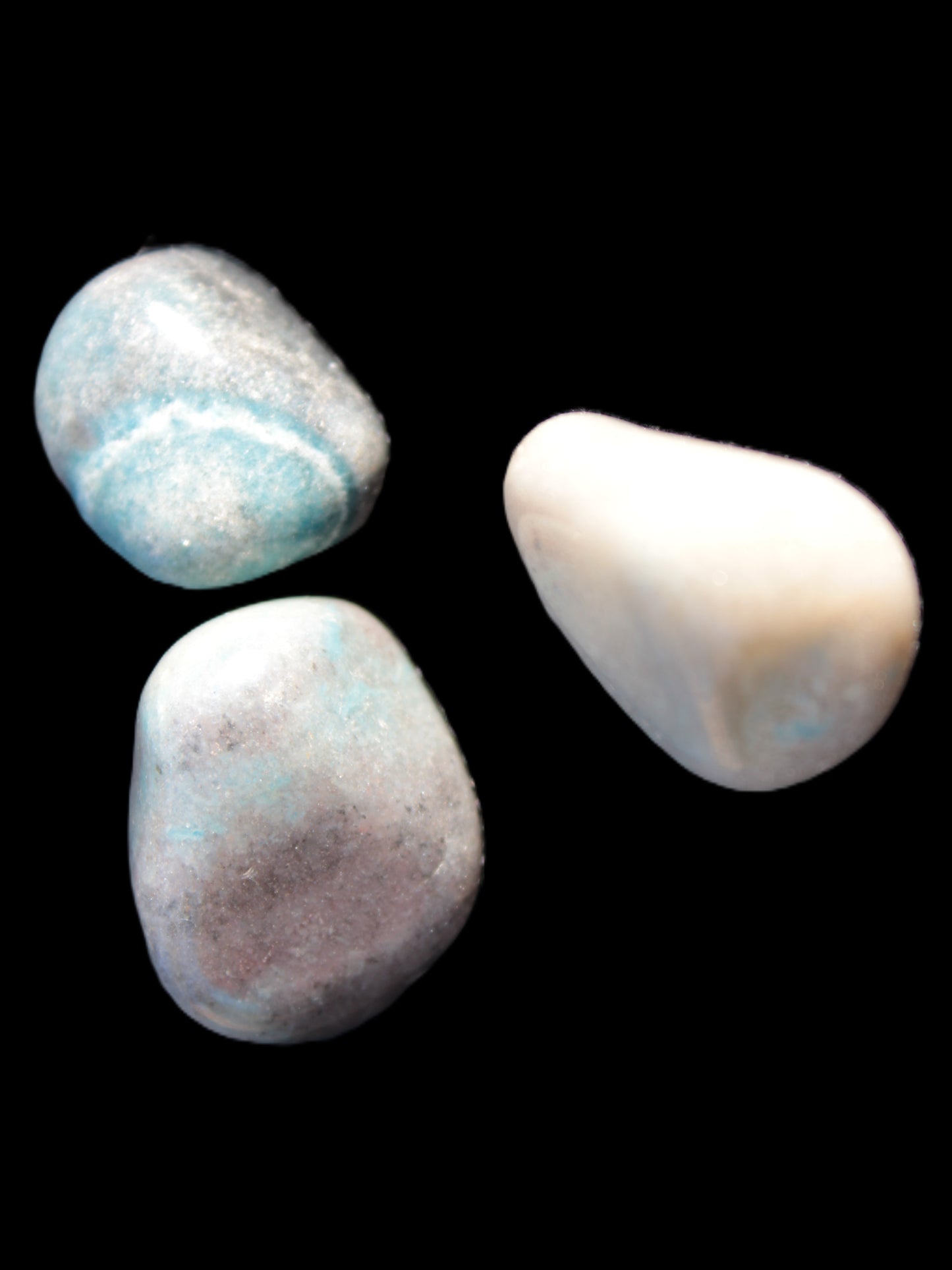 Three Trolleite stones 18mm-25mm 25-26g Rocks and Things