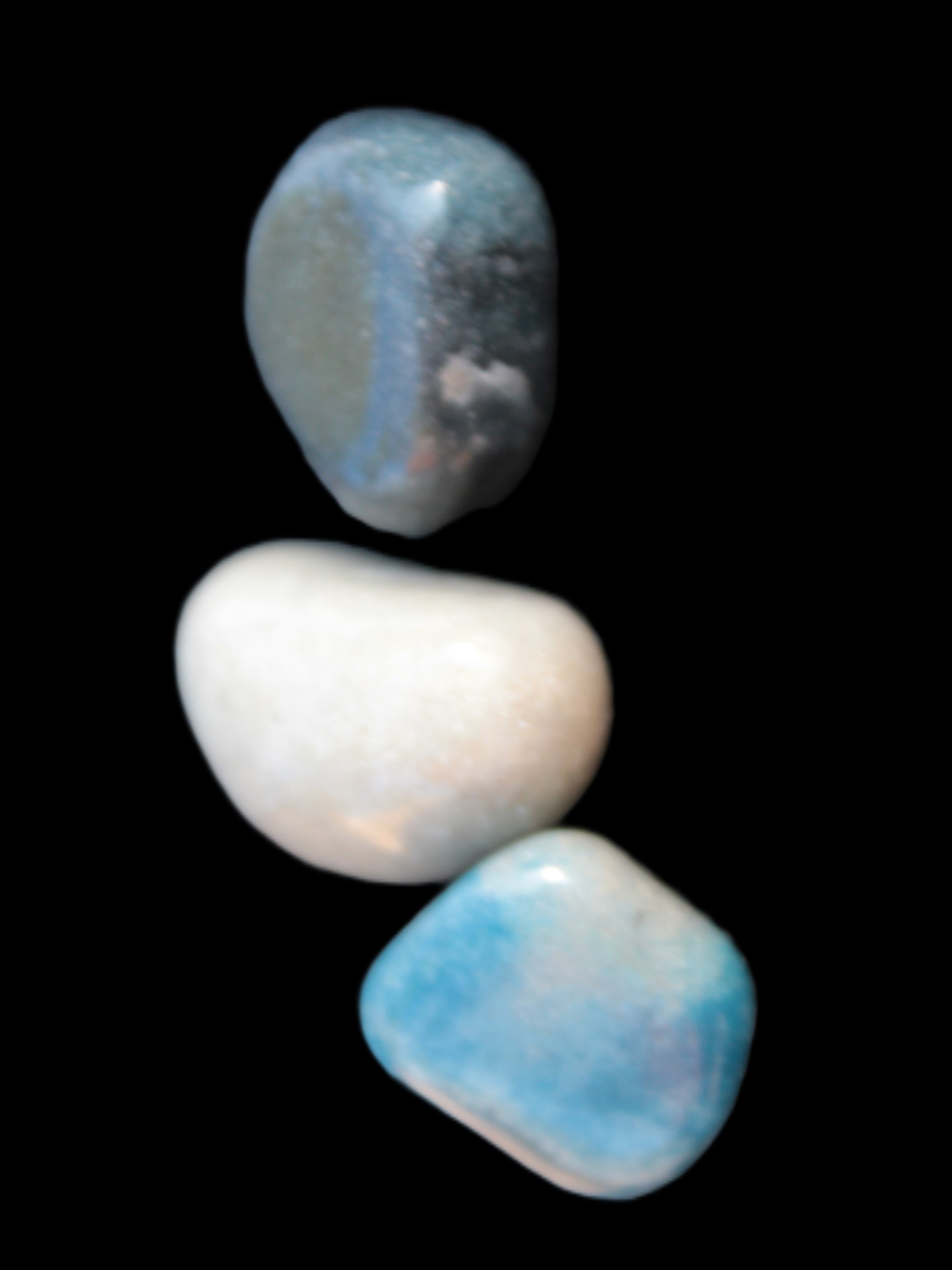 Three Trolleite stones 18mm-25mm 25-26g Rocks and Things