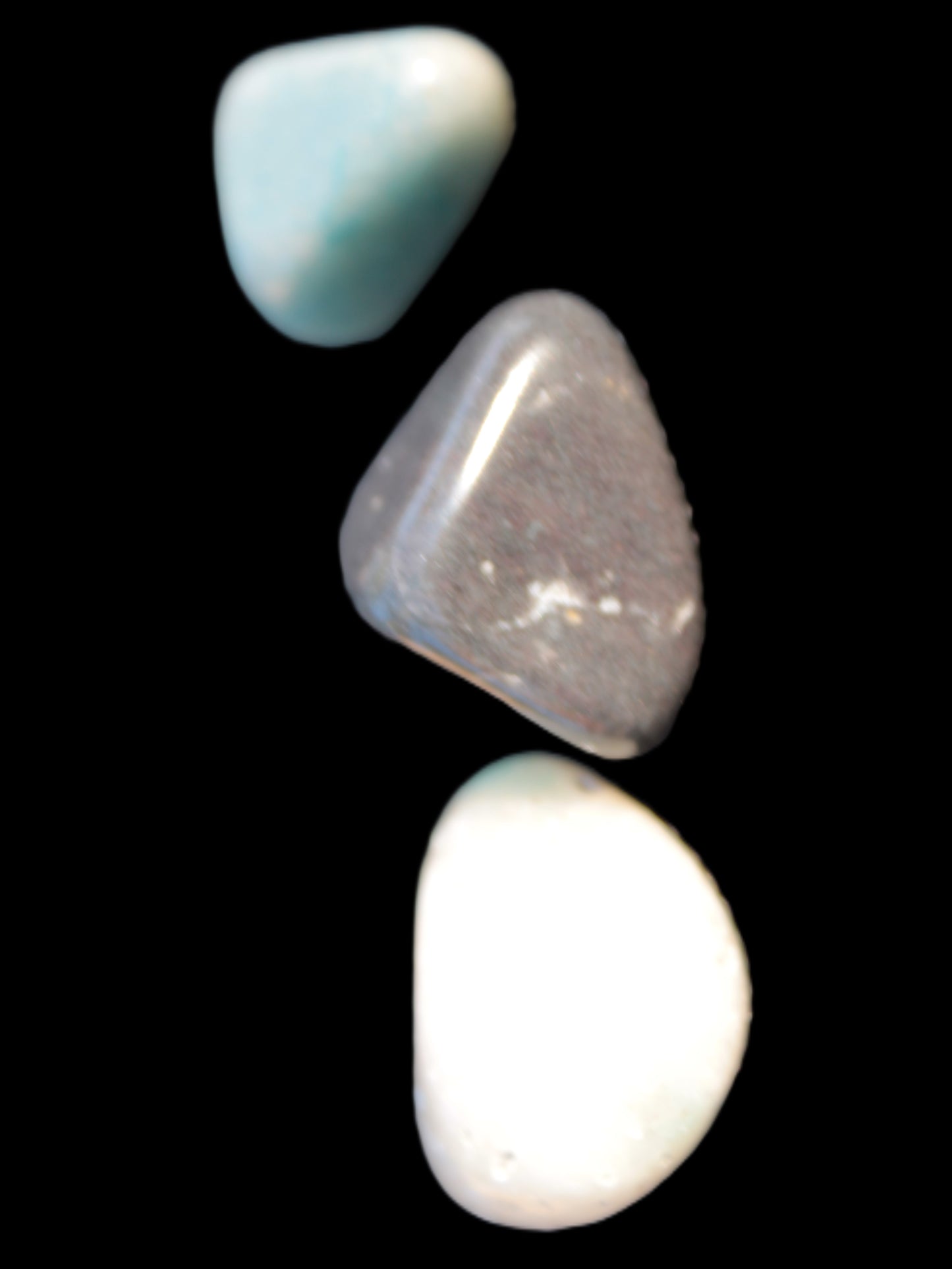 Three Trolleite stones 18mm-25mm 25-26g Rocks and Things