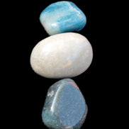 Three Trolleite stones 18mm-25mm 25-26g Rocks and Things