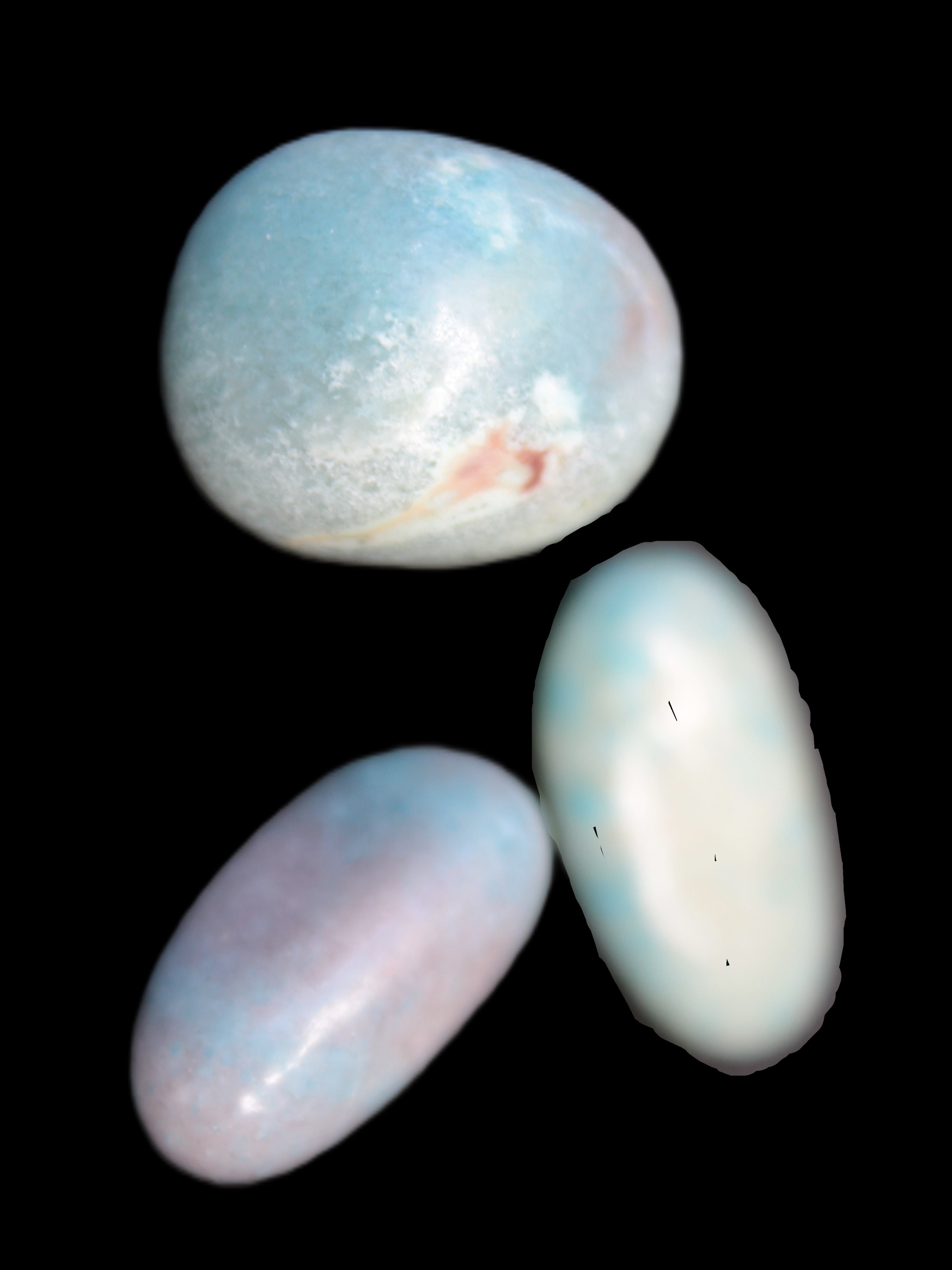 Three Trolleite stones 18mm-25mm 25-26g Rocks and Things Store