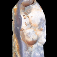 Purple Grape Chalcedony obelisk 121mm 438g