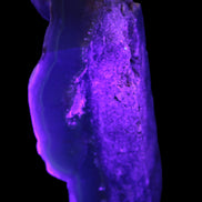 Purple Grape Chalcedony obelisk 121mm 438g