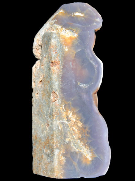 Purple Grape Chalcedony obelisk 121mm 438g