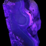 Purple Grape Chalcedony obelisk 121mm 438g