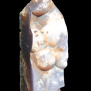 Purple Grape Chalcedony obelisk 121mm 438g