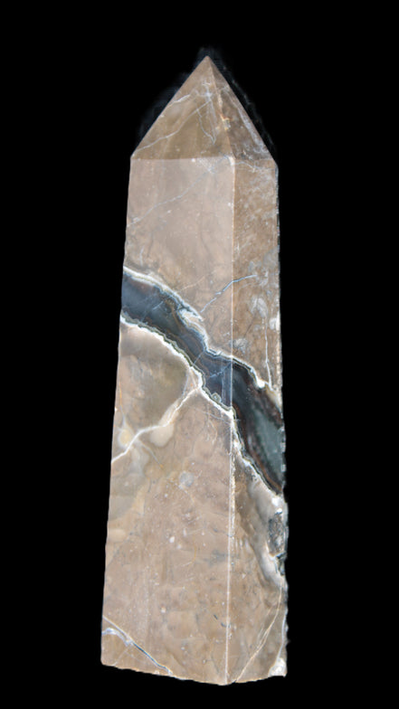 Volcano Agate obelisk 143mm 328g