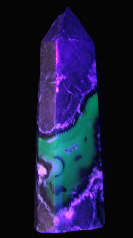 Volcano Agate obelisk 143mm 328g