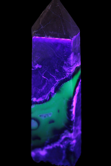 Volcano Agate obelisk 143mm 328g