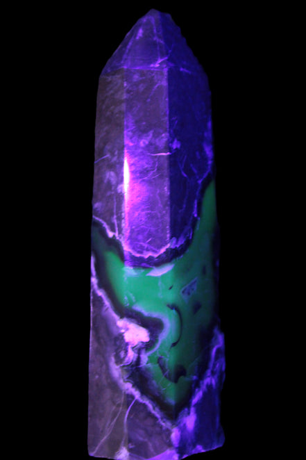 Volcano Agate obelisk 143mm 328g
