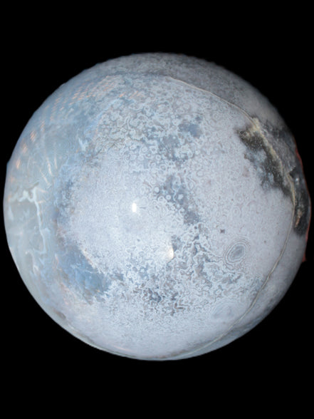 Ocean Moss Agate sphere 126mm 2783g - Rocks and Things Store