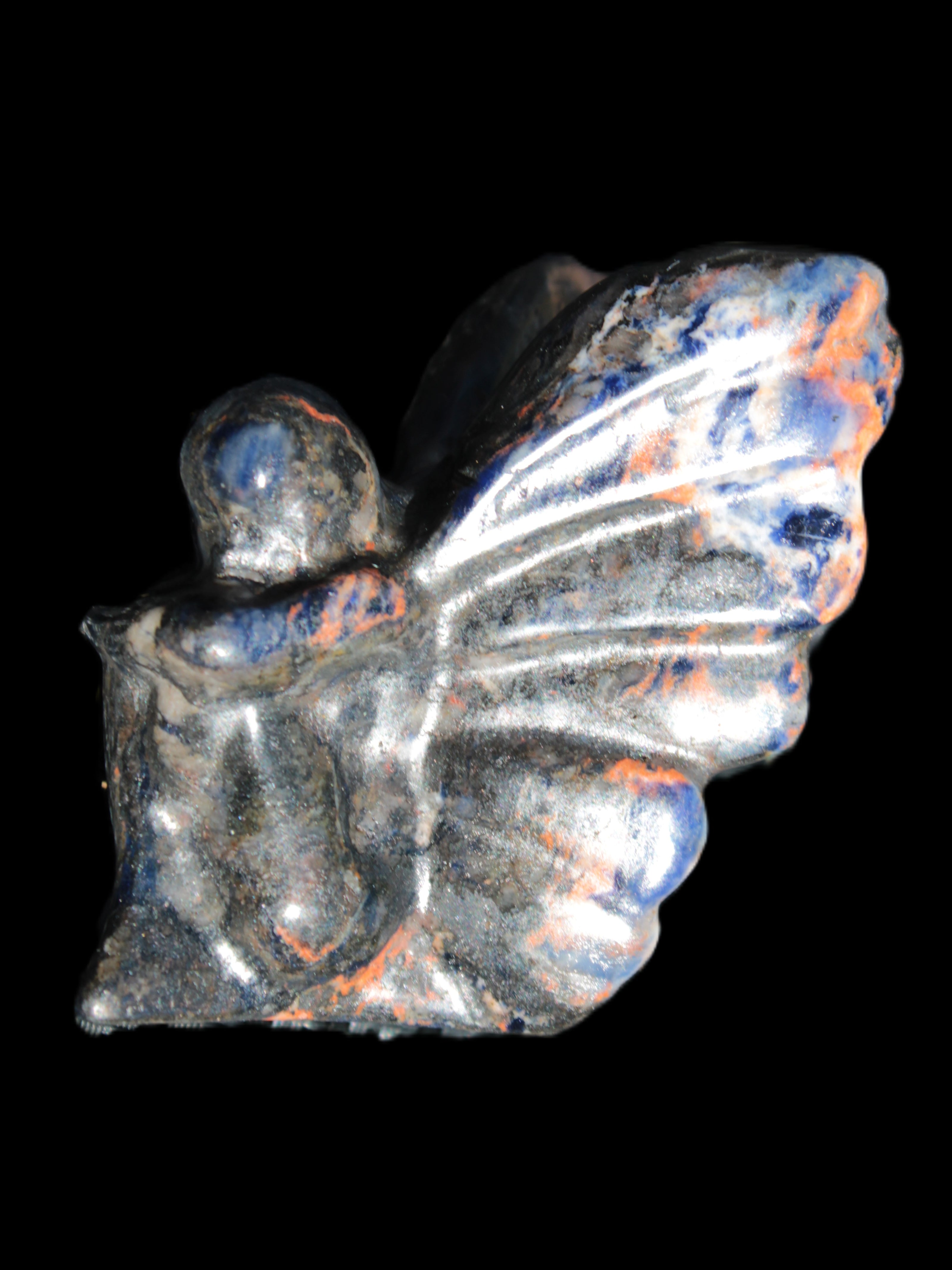 Sodalite hand-carved faerie 99g Rocks and Things