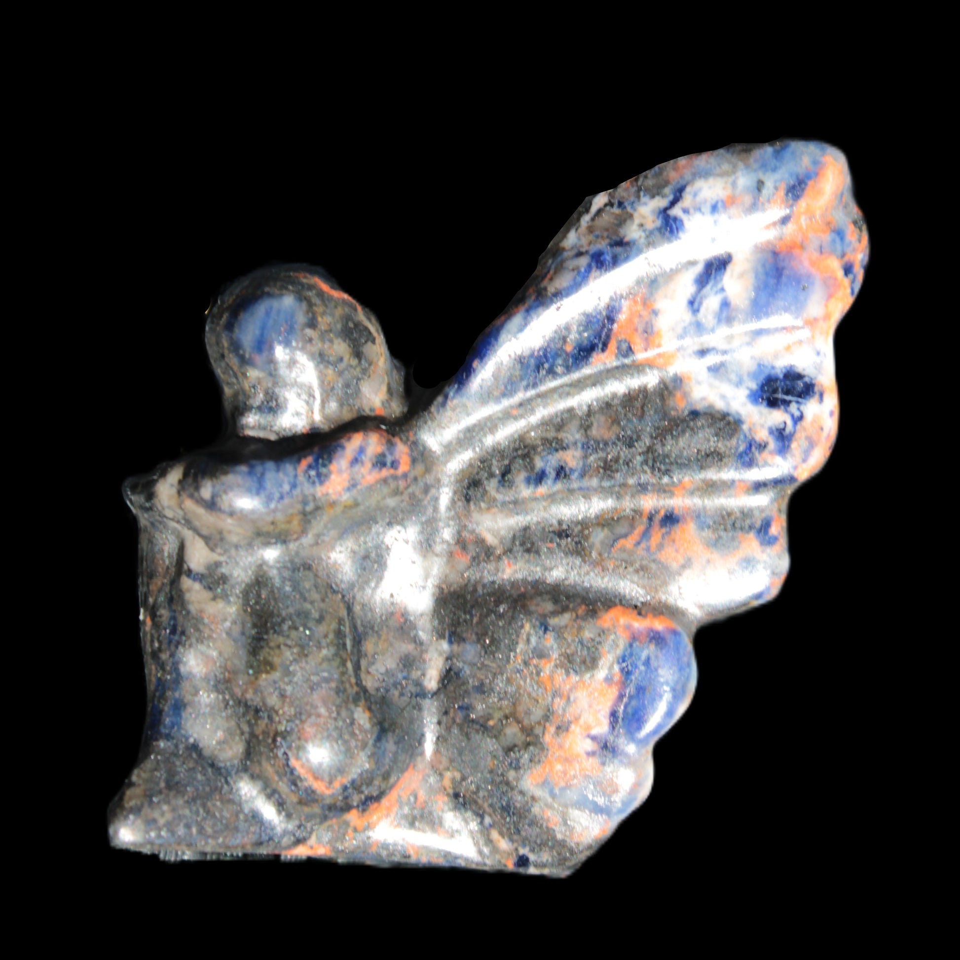 Sodalite hand-carved faerie 99g Rocks and Things